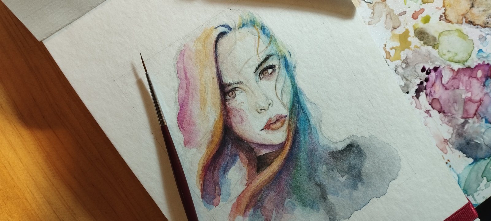 Hyperrealistic concept-art by MAURYARTE — Hyperrealistic concept-art by MAURYARTE — observational study exploration for acuarela-ella-2