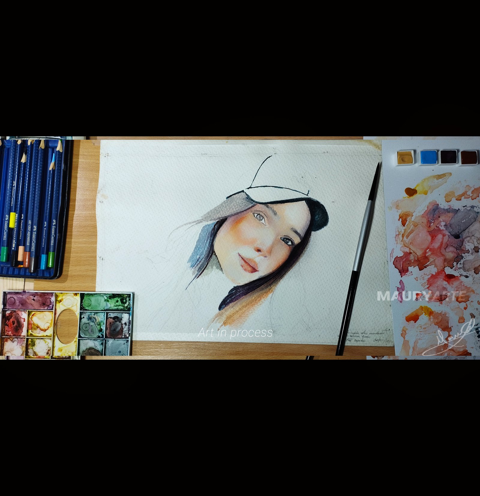 Hyperrealistic concept-art by MAURYARTE — Hyperrealistic concept-art by MAURYARTE — shading study exploration for acuarela-ella