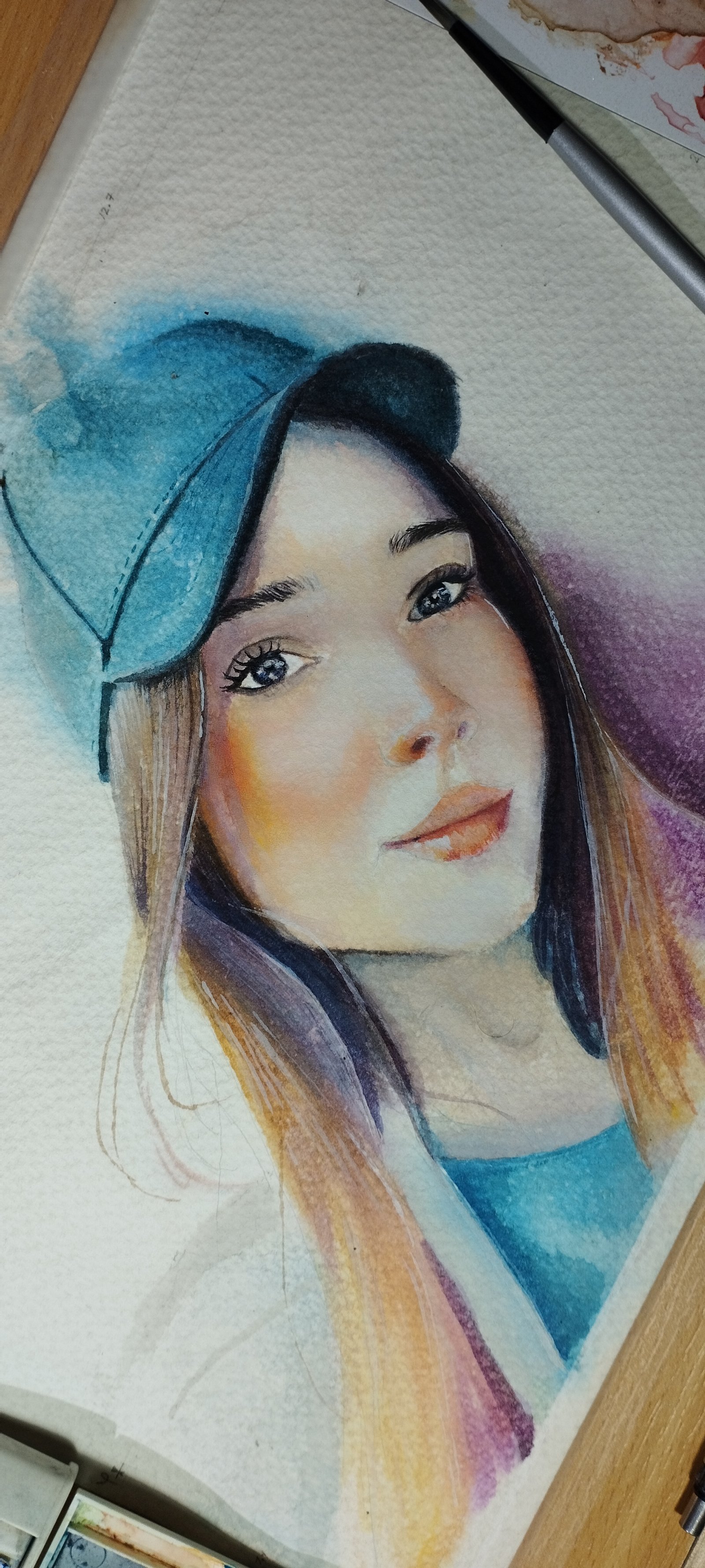 Hyperrealistic concept-art by MAURYARTE — Hyperrealistic concept-art by MAURYARTE — underdrawing exploration for acuarela-ella