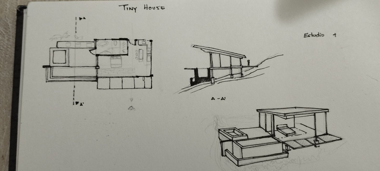 Hyperrealistic architectural-visualization by MAURYARTE — Hyperrealistic architectural-visualization by MAURYARTE — underdrawing exploration for architecture-sketchs